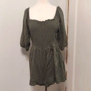 so olive romper